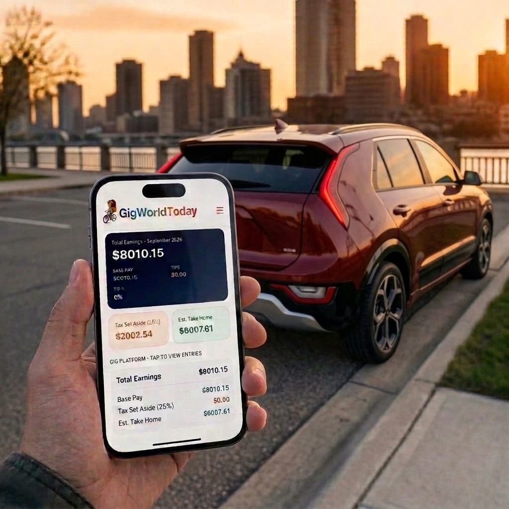 How I Grossed Over $8,000 and Took Home $6,300 in One Month Doing Gig Work — Without Using My Own Car
